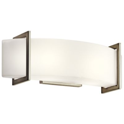 Crescent View Bath Bar by Kichler - Starlight Lighting USA and Canada